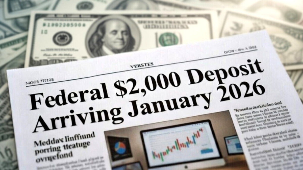Federal $2000 Deposit Arriving January 2026